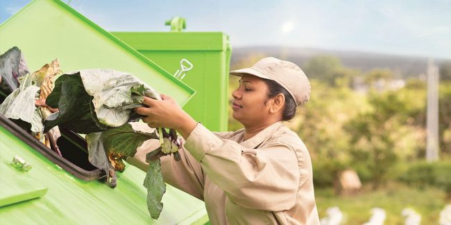 Reducing food waste, building healthy soil